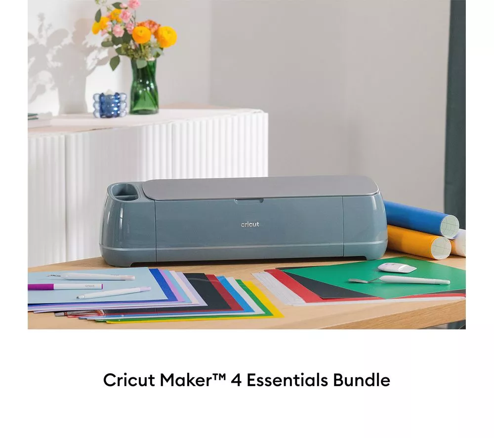 CRICUT Maker 4 DIY Digital Cutting Machine Essentials Bundle