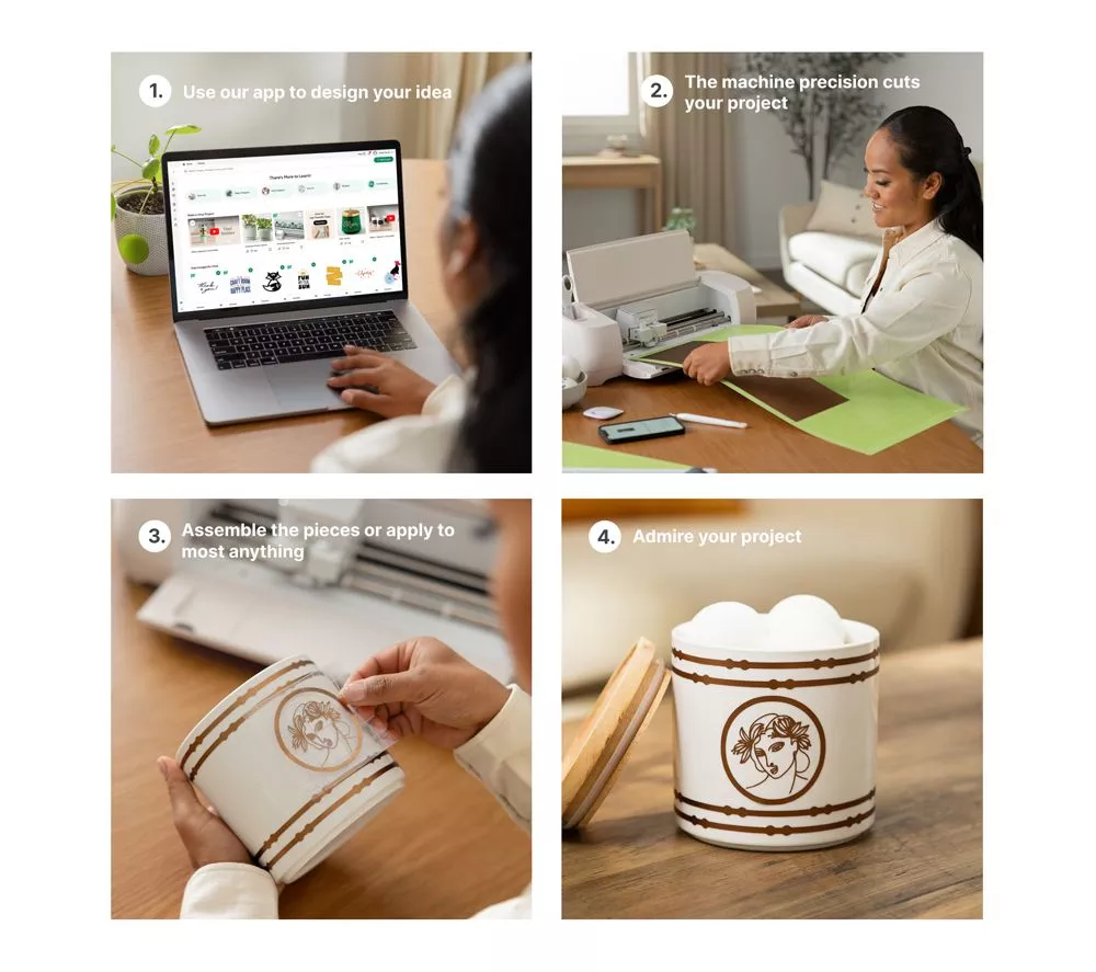 CRICUT Maker 4 DIY Digital Cutting Machine Essentials Bundle