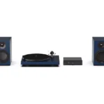 PRO-JECT Colourful Audio System E Belt Drive Bluetooth Turntable - Satin Steel Blue