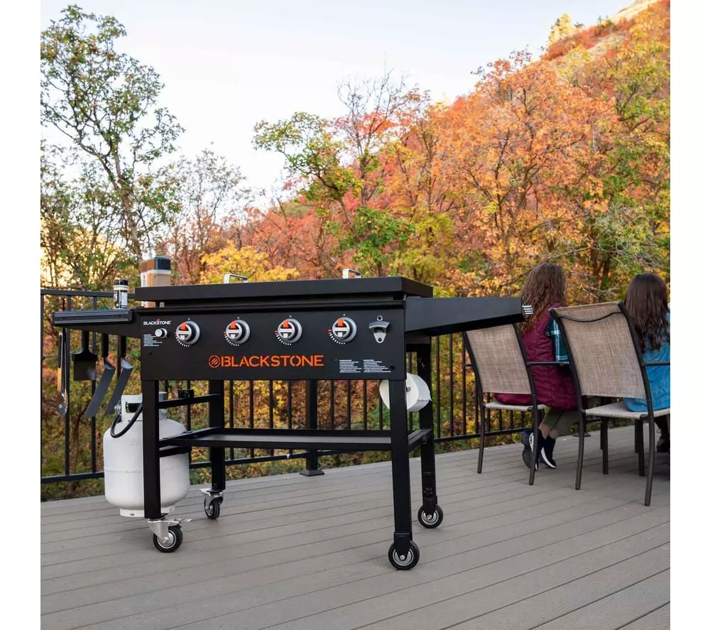 BLACKSTONE 2149EU 36" Gas BBQ with Hard Cover - Black
