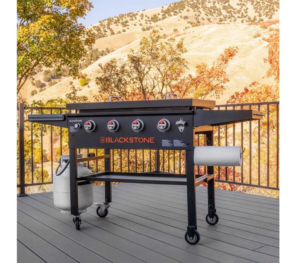 BLACKSTONE 2149EU 36" Gas BBQ with Hard Cover - Black
