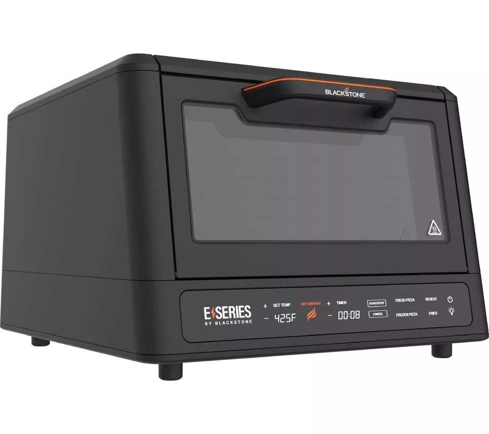 BLACKSTONE E-Series Pizza Oven & Air Fryer Combo - Black