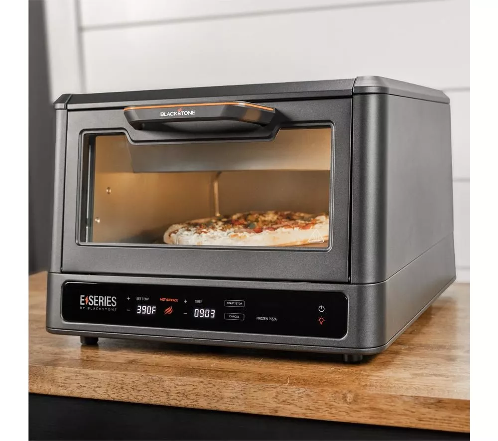BLACKSTONE E-Series Pizza Oven & Air Fryer Combo - Black