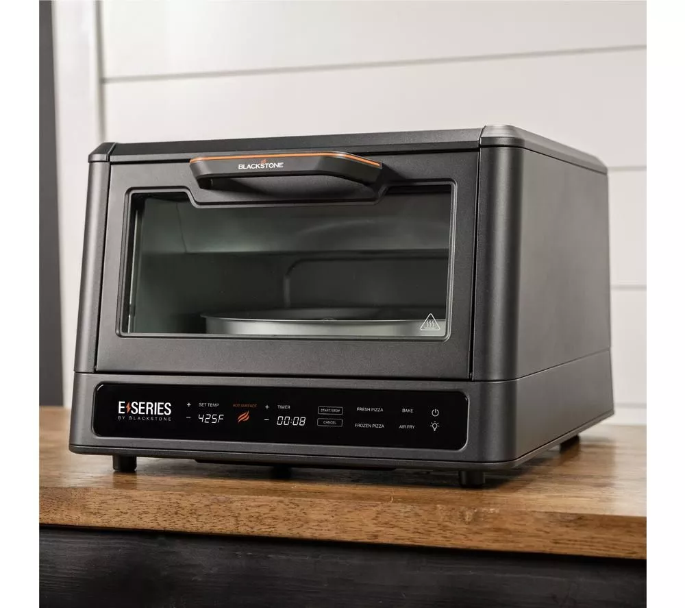 BLACKSTONE E-Series Pizza Oven & Air Fryer Combo - Black