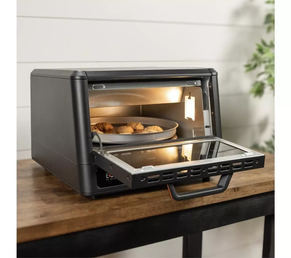 BLACKSTONE E-Series Pizza Oven & Air Fryer Combo - Black