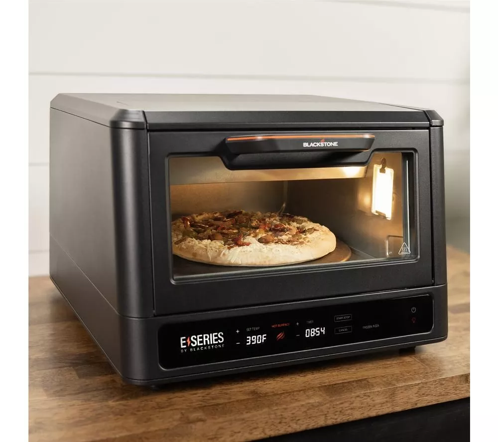 BLACKSTONE E-Series Pizza Oven & Air Fryer Combo - Black