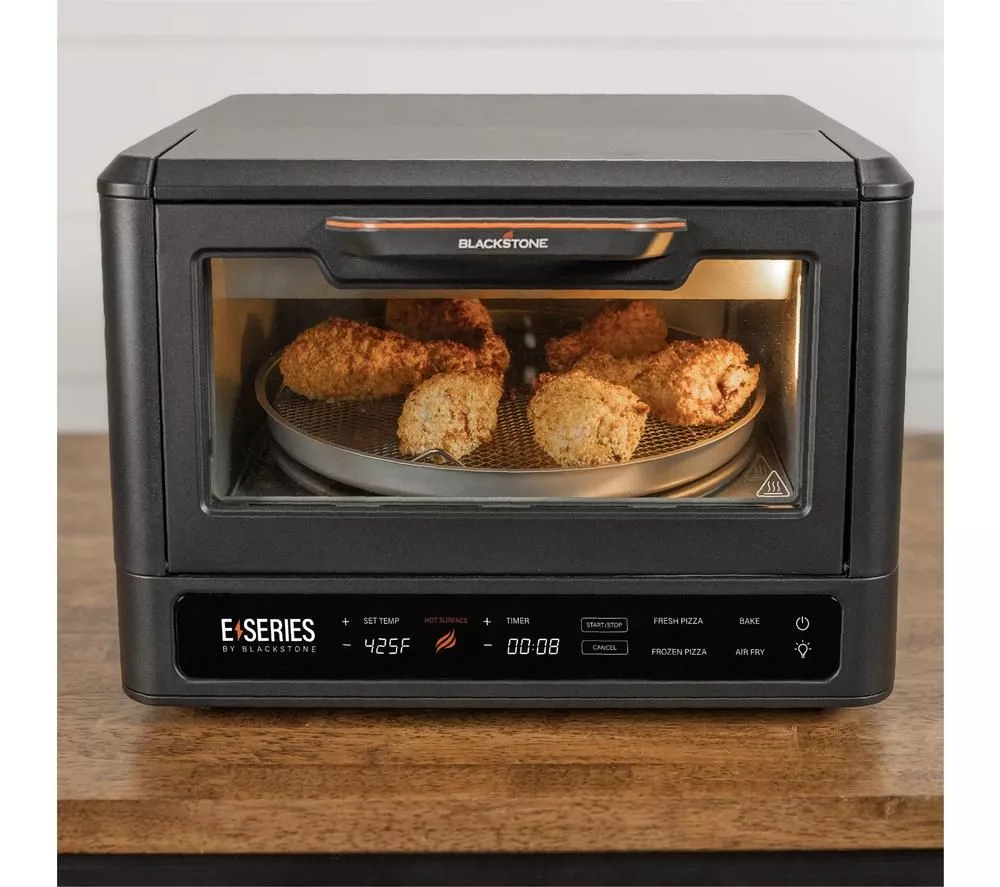 BLACKSTONE E-Series Pizza Oven & Air Fryer Combo - Black
