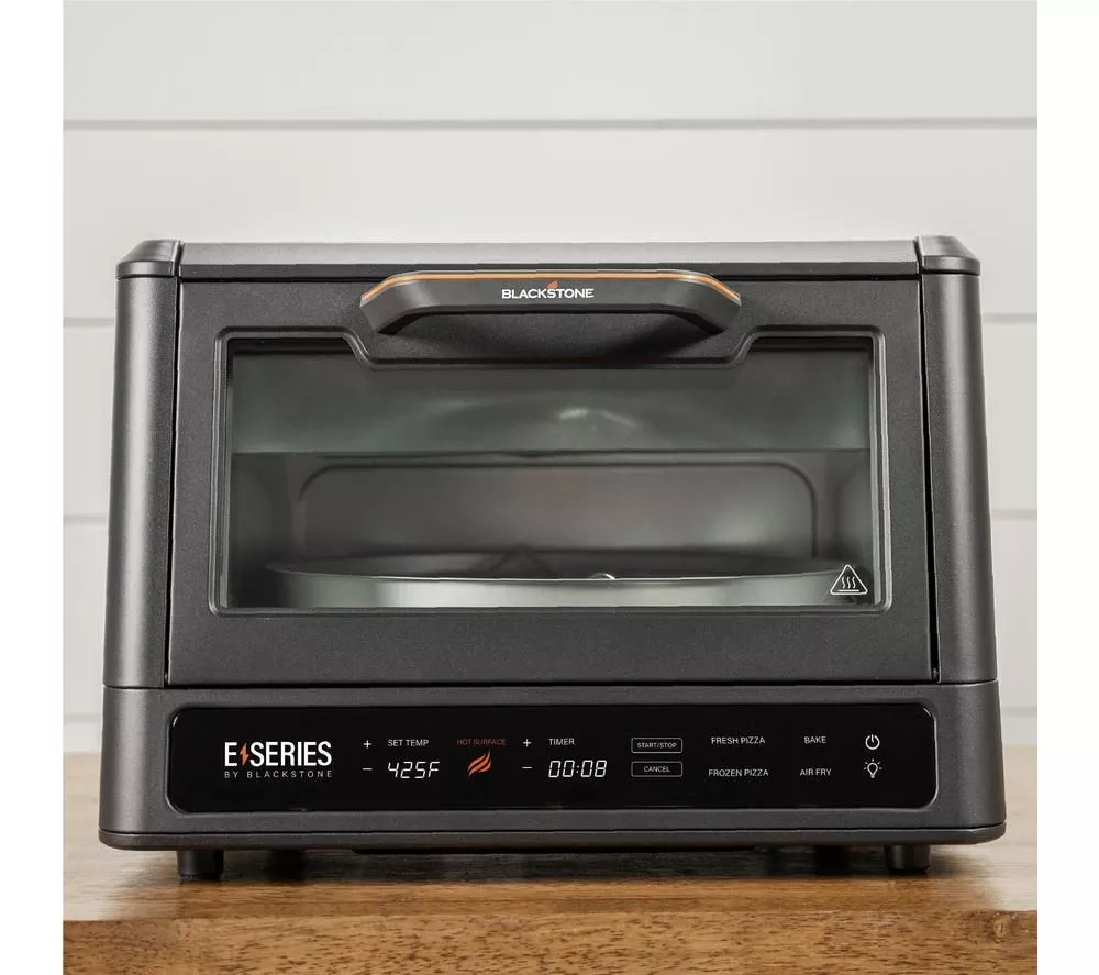 BLACKSTONE E-Series Pizza Oven & Air Fryer Combo - Black