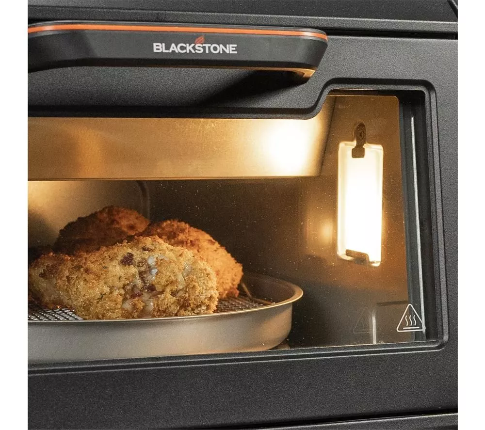 BLACKSTONE E-Series Pizza Oven & Air Fryer Combo - Black