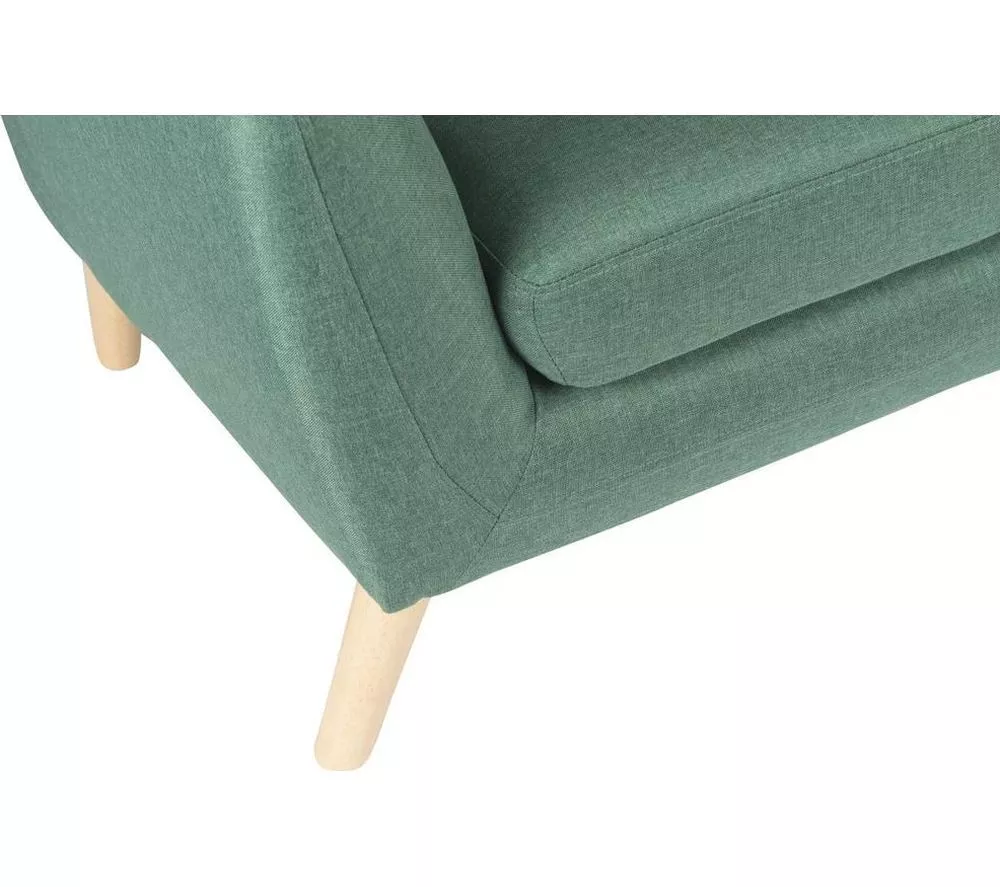 TEKNIK Skandi 7980 Fabric Armchair - Ocean Green