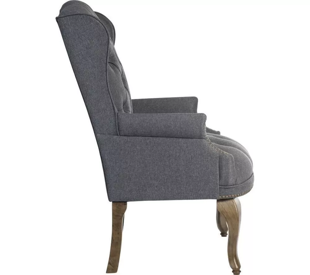 TEKNIK Chairman Guest Bonded Leather Executive Chair - Grey