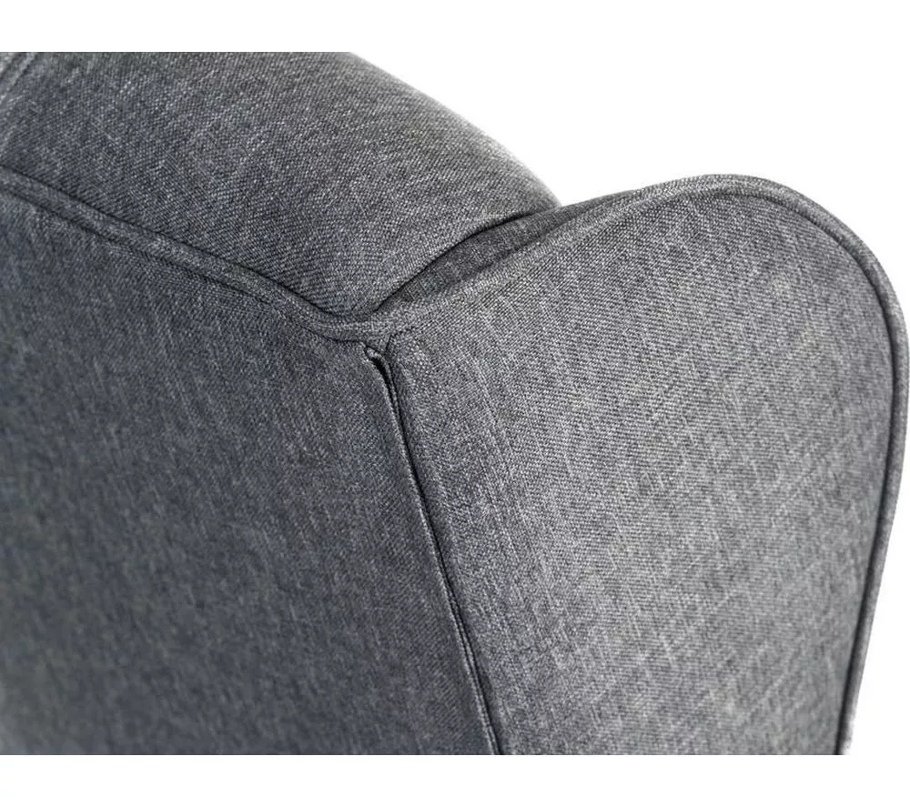 TEKNIK Chairman Guest Bonded Leather Executive Chair - Grey