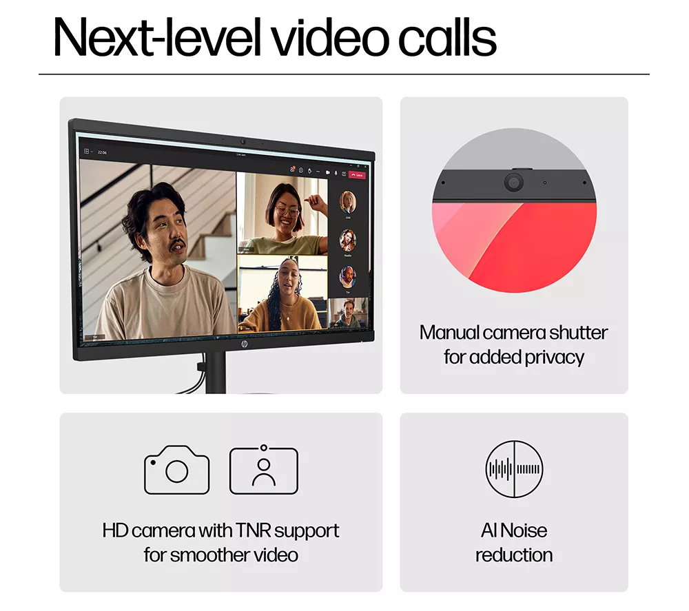 HP 22-dg0003na 21.5" All-in-One PC - Intel® N100, 128 GB UFS, Black