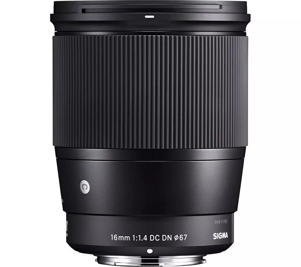 SIGMA Contemporary 16 mm f/1.4 DC DN Wide-angle Prime Lens - for Canon