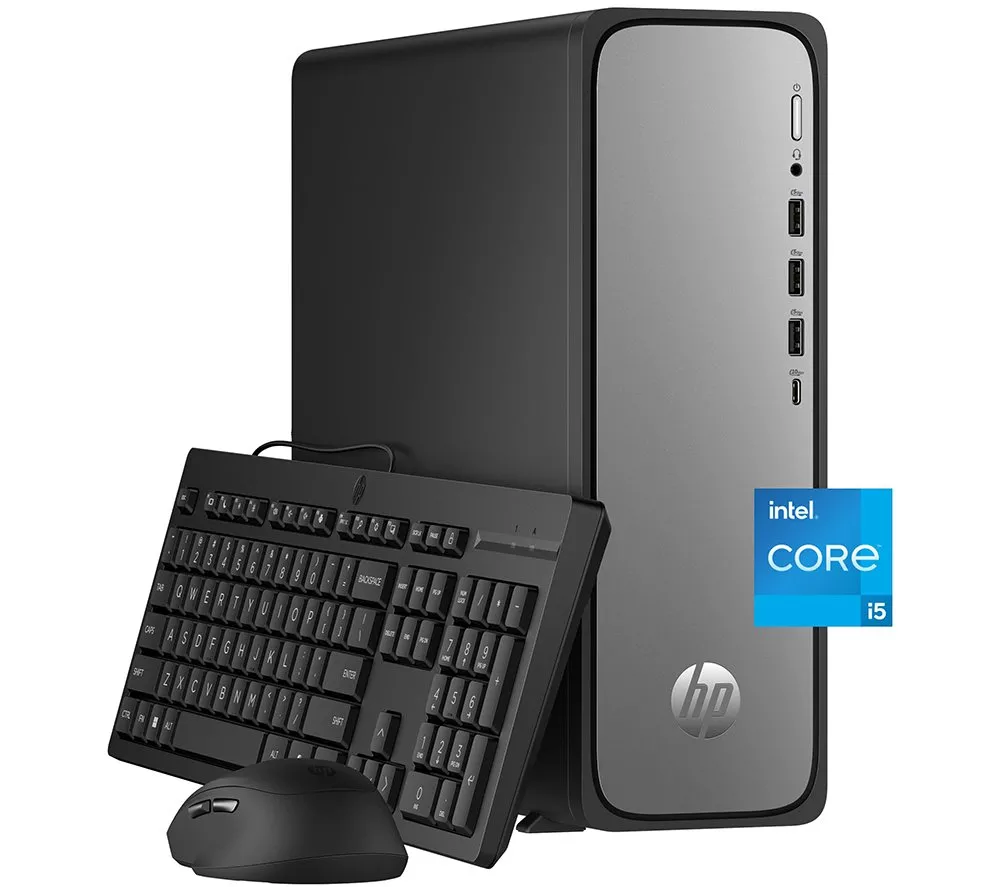 HP OmniDesk Slim S03-0001na Desktop PC - Intel® Core™ i5, 512 GB SSD, Black