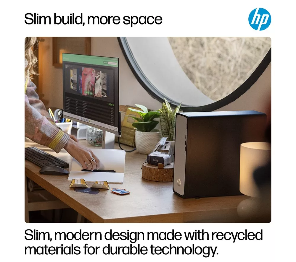 HP OmniDesk Slim S03-0001na Desktop PC - Intel® Core™ i5, 512 GB SSD, Black