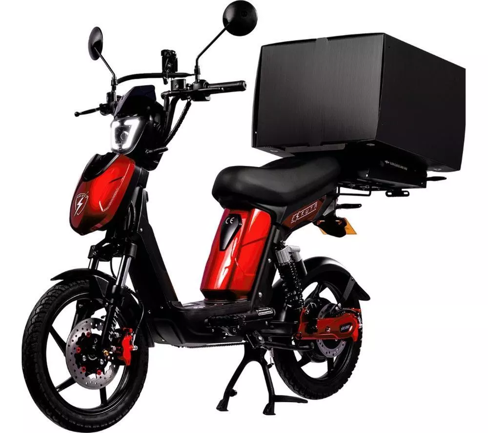 ESKUTA SX-250 Series 4 Cargo Electric Bike - Red