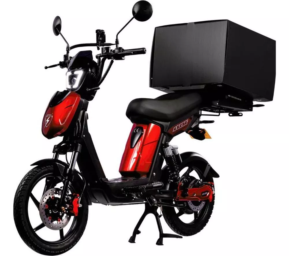 ESKUTA SX-250 Series 4 Cargo Electric Bike - Red