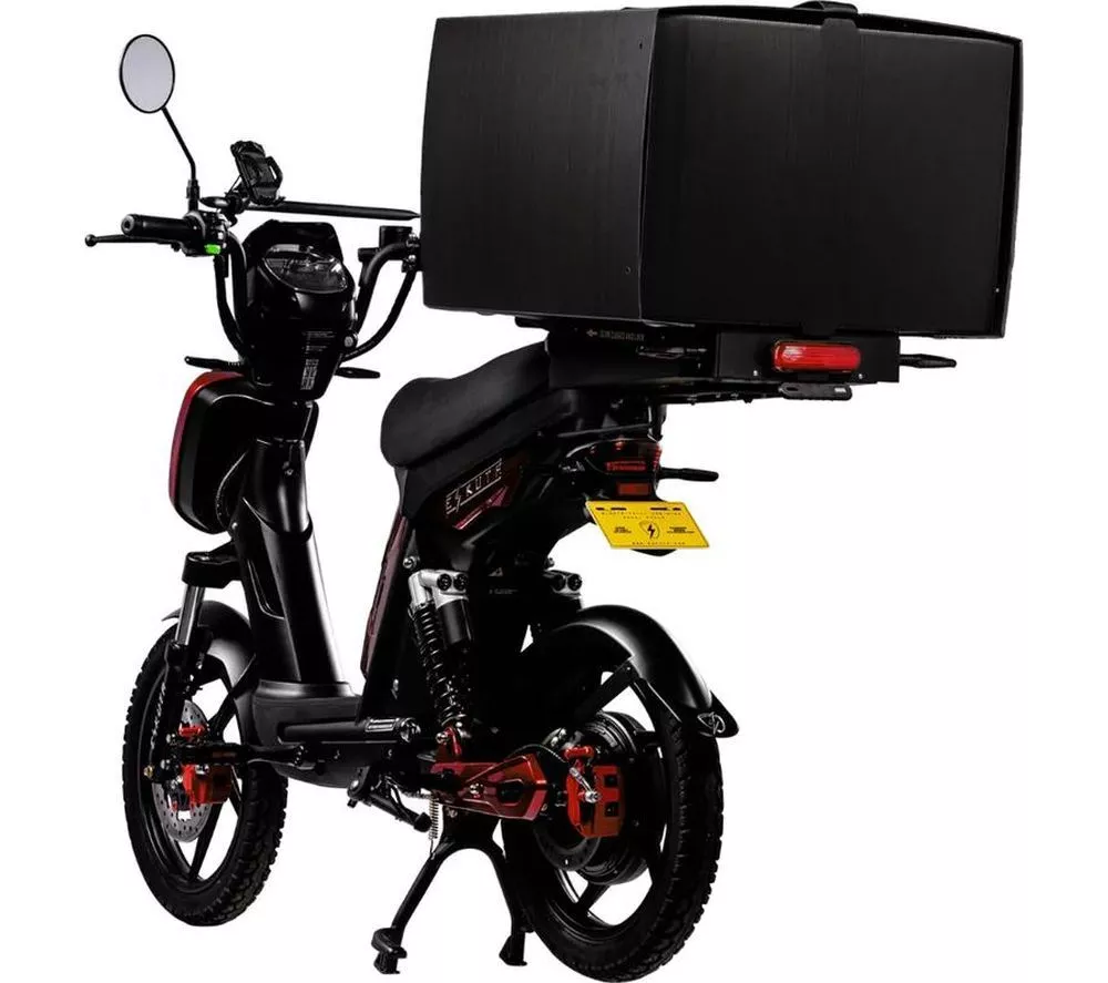 ESKUTA SX-250 Series 4 Cargo Electric Bike - Red