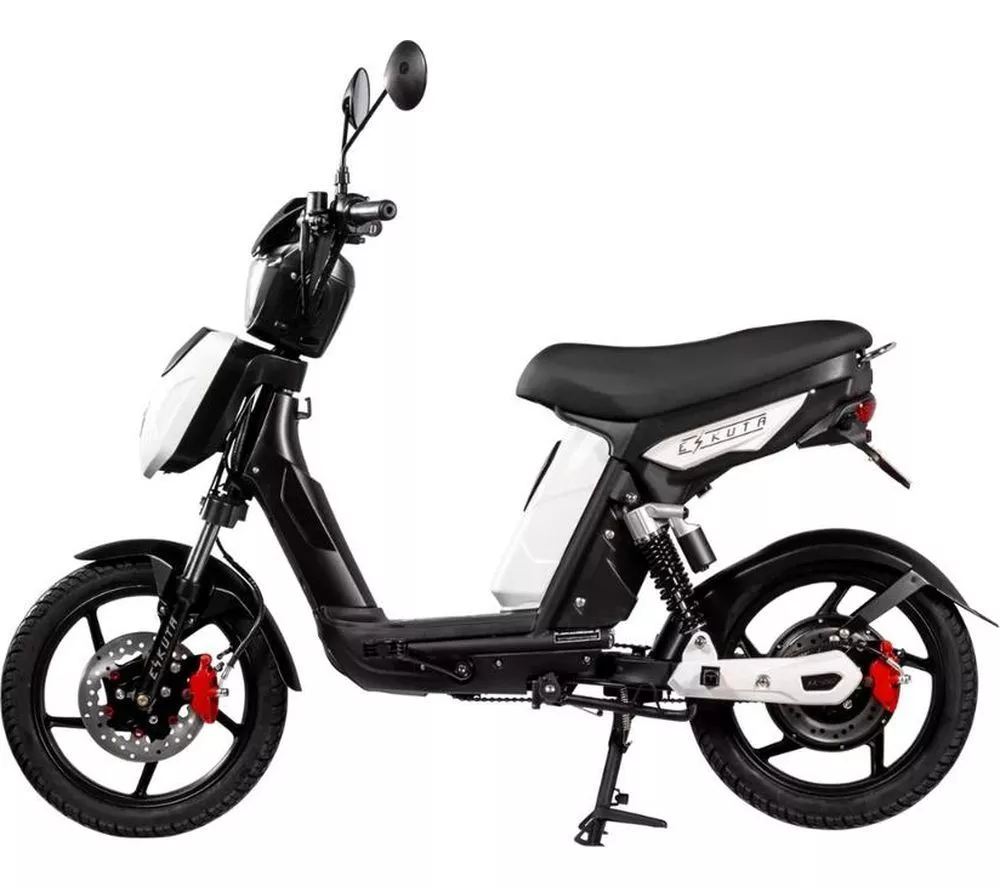 ESKUTA SX-250 Series 4 Classic Electric Bike - Black & White
