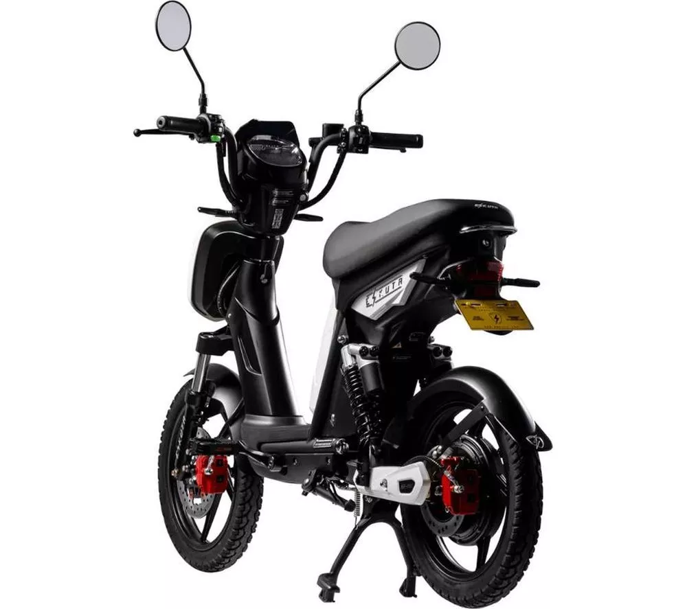 ESKUTA SX-250 Series 4 Classic Electric Bike - Black & White