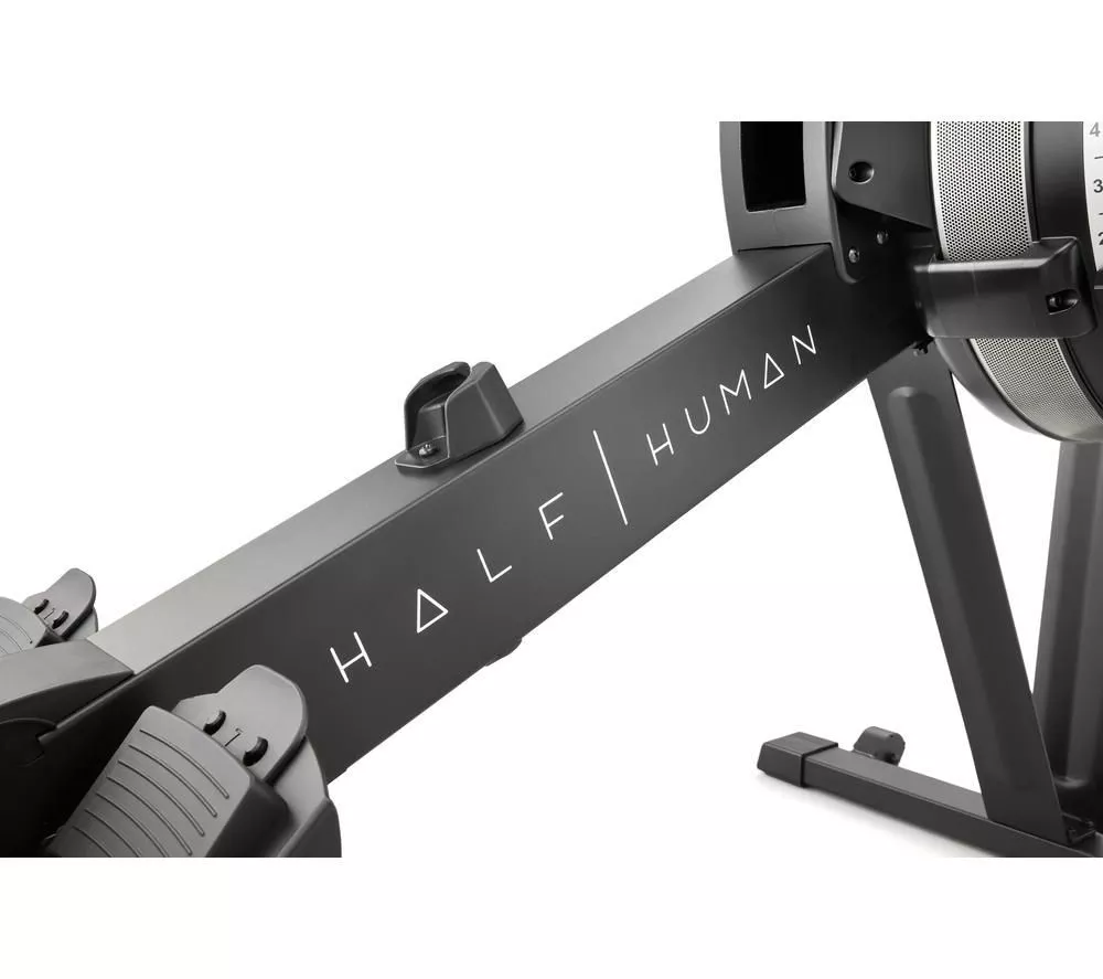 HALF HUMAN Air Rowing Machine - Black