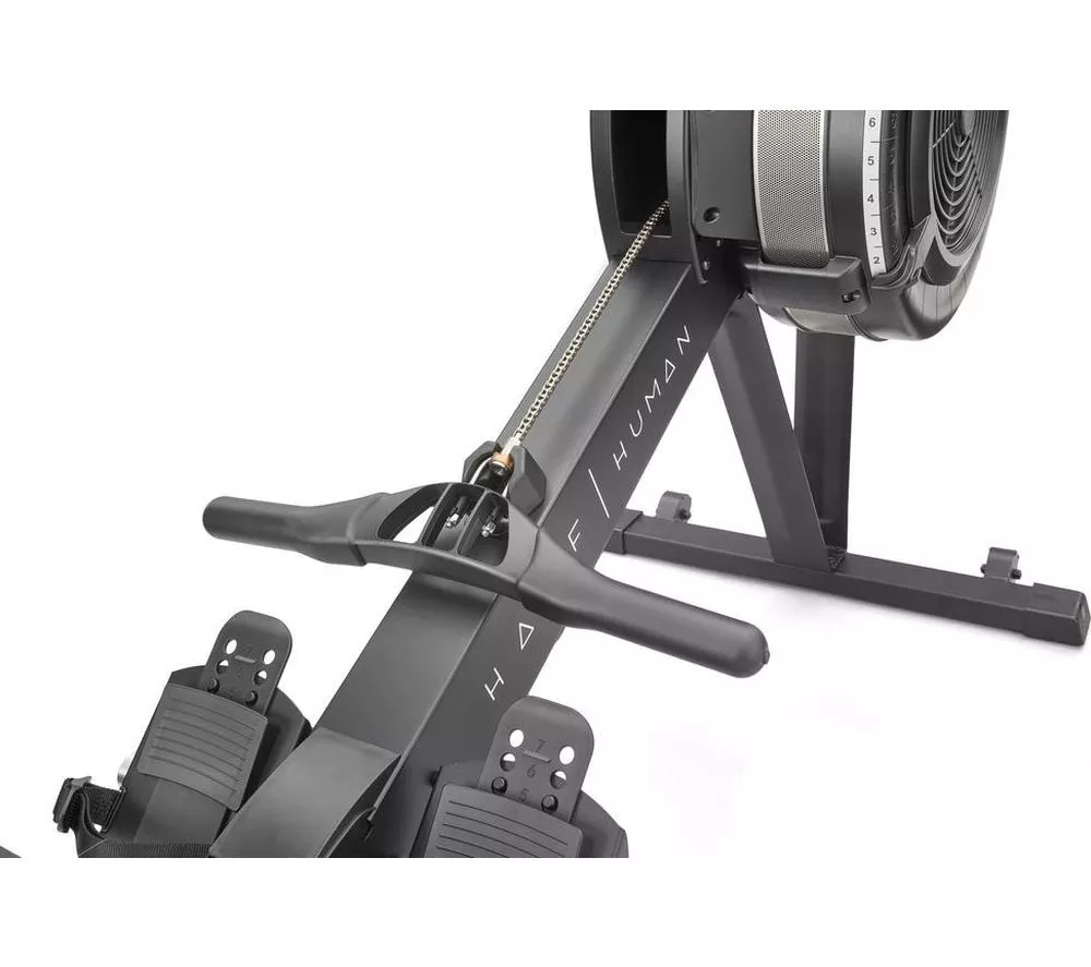 HALF HUMAN Air Rowing Machine - Black
