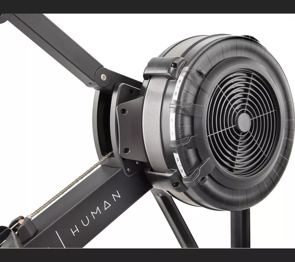 HALF HUMAN Air Rowing Machine - Black