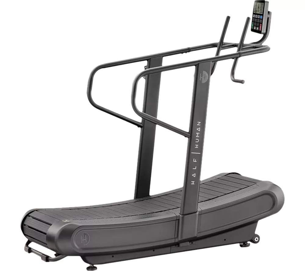 HALF HUMAN Curved Treadmill - Black & Grey