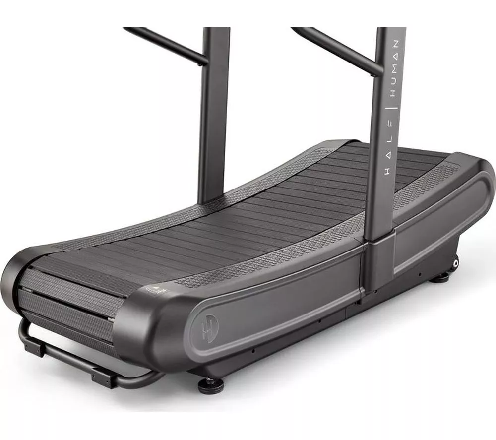 HALF HUMAN Curved Treadmill - Black & Grey