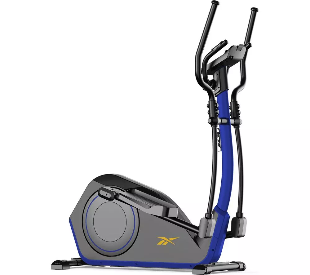 REEBOK FR30 Smart Bluetooth Elliptical Machine - Black & Blue