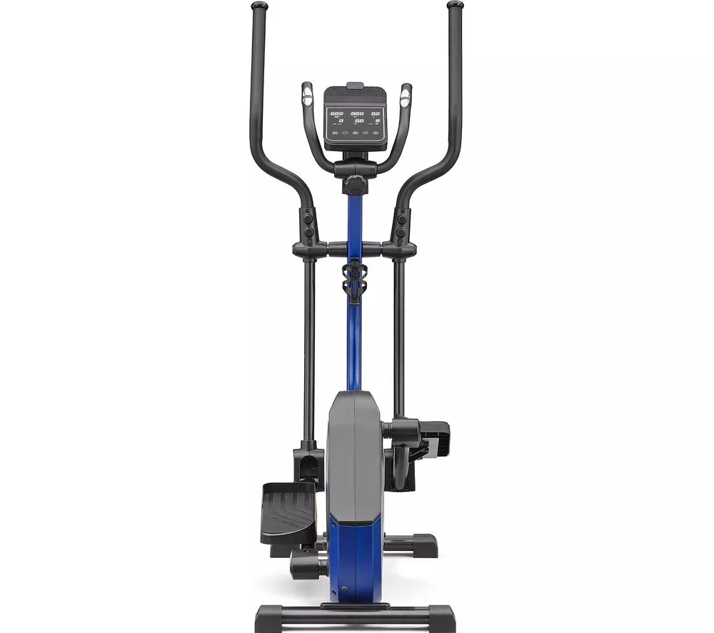REEBOK FR30 Smart Bluetooth Elliptical Machine - Black & Blue