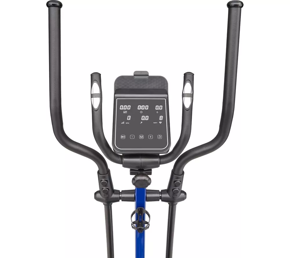 REEBOK FR30 Smart Bluetooth Elliptical Machine - Black & Blue