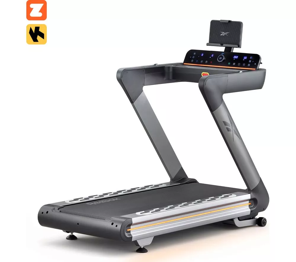 REEBOK Z-Tech AC Smart Bluetooth Treadmill - Black & Silver