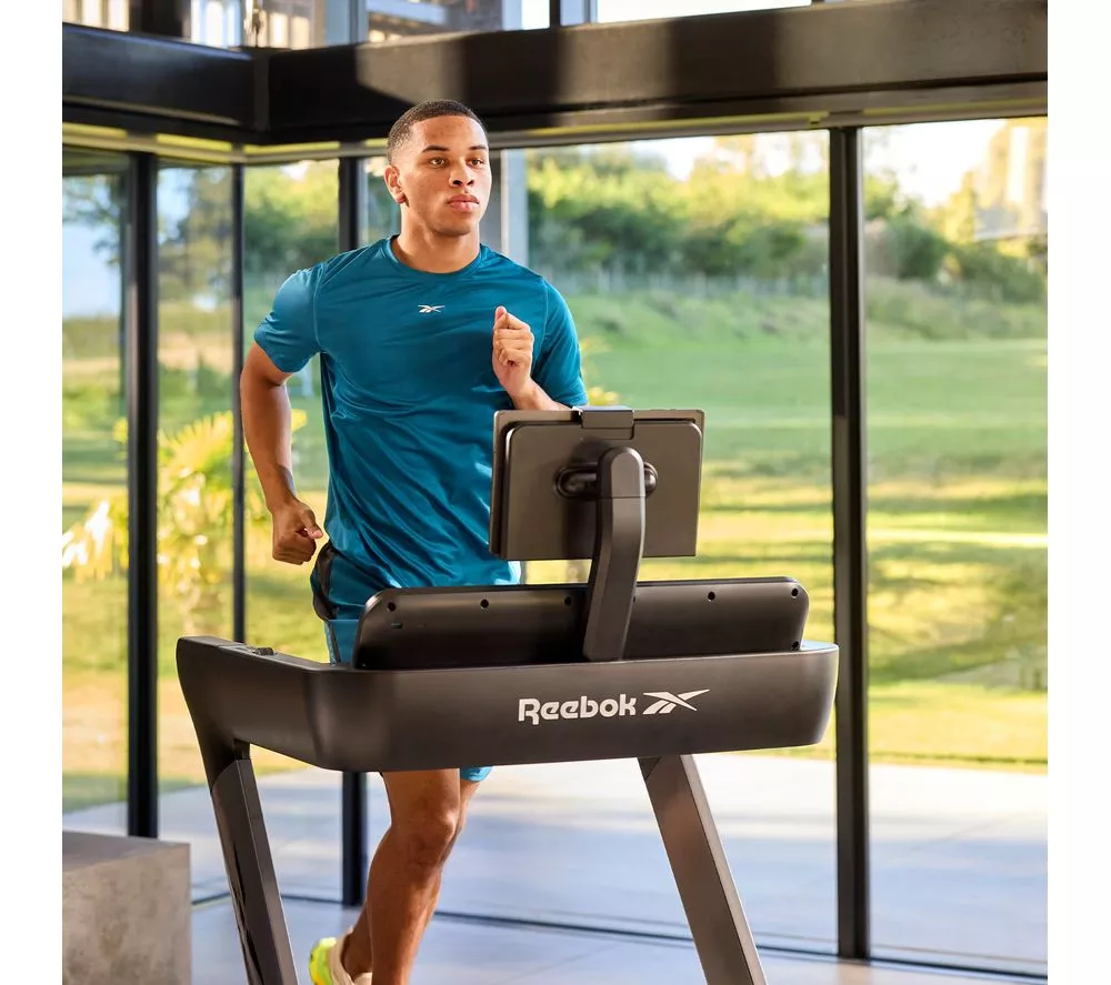 REEBOK Z-Tech AC Smart Bluetooth Treadmill - Black & Silver
