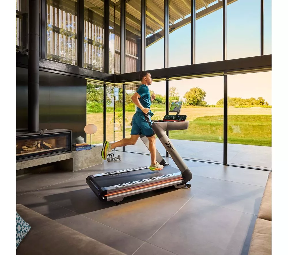 REEBOK Z-Tech AC Smart Bluetooth Treadmill - Black & Silver