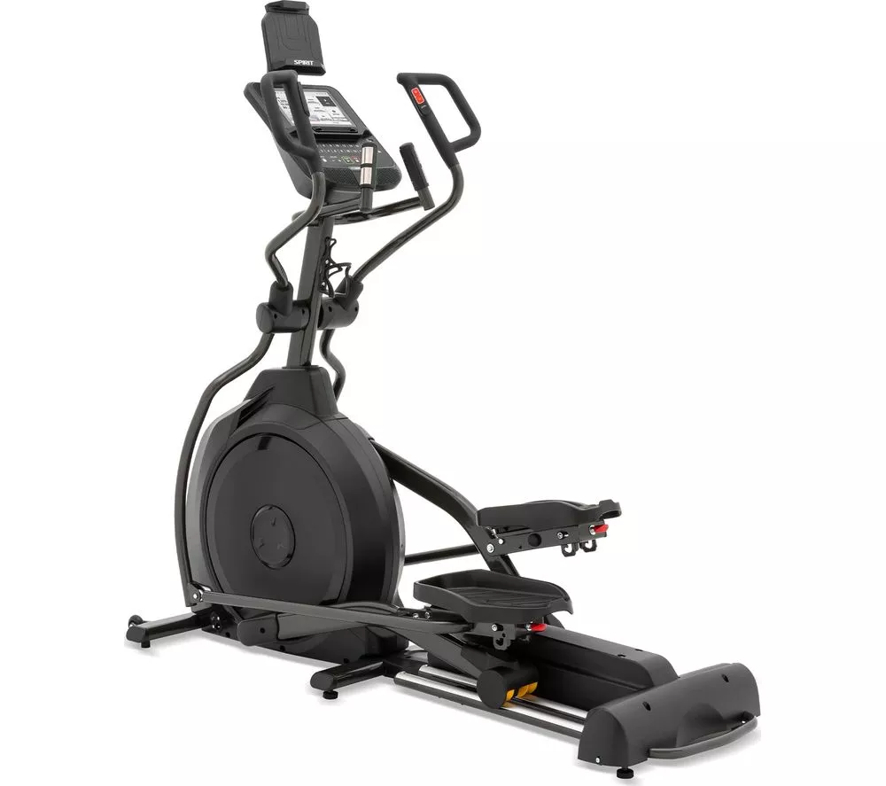 SPIRIT XE395 ENT Smart Bluetooth Elliptical Cross Trainer Machine - Black
