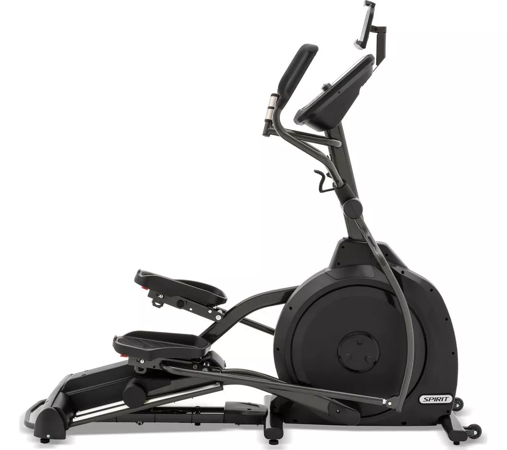 SPIRIT XE395 ENT Smart Bluetooth Elliptical Cross Trainer Machine - Black