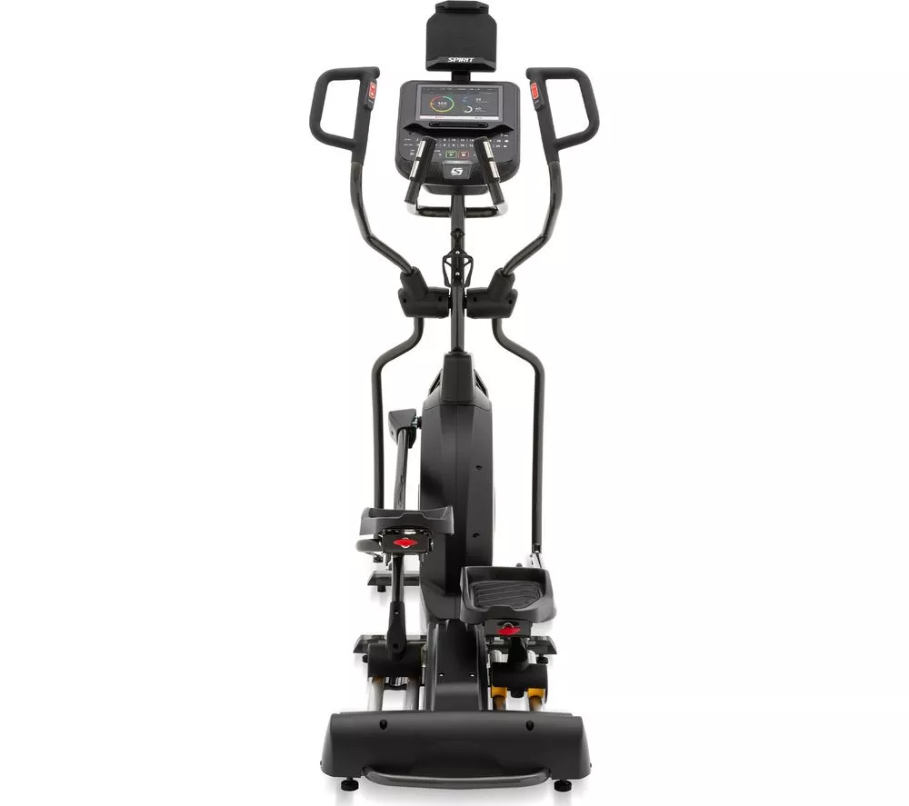 SPIRIT XE395 ENT Smart Bluetooth Elliptical Cross Trainer Machine - Black