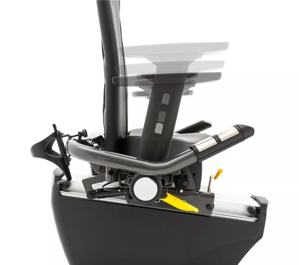 SPIRIT XBR55 ENT Smart Bluetooth Recumbent Exercise Bike - Black