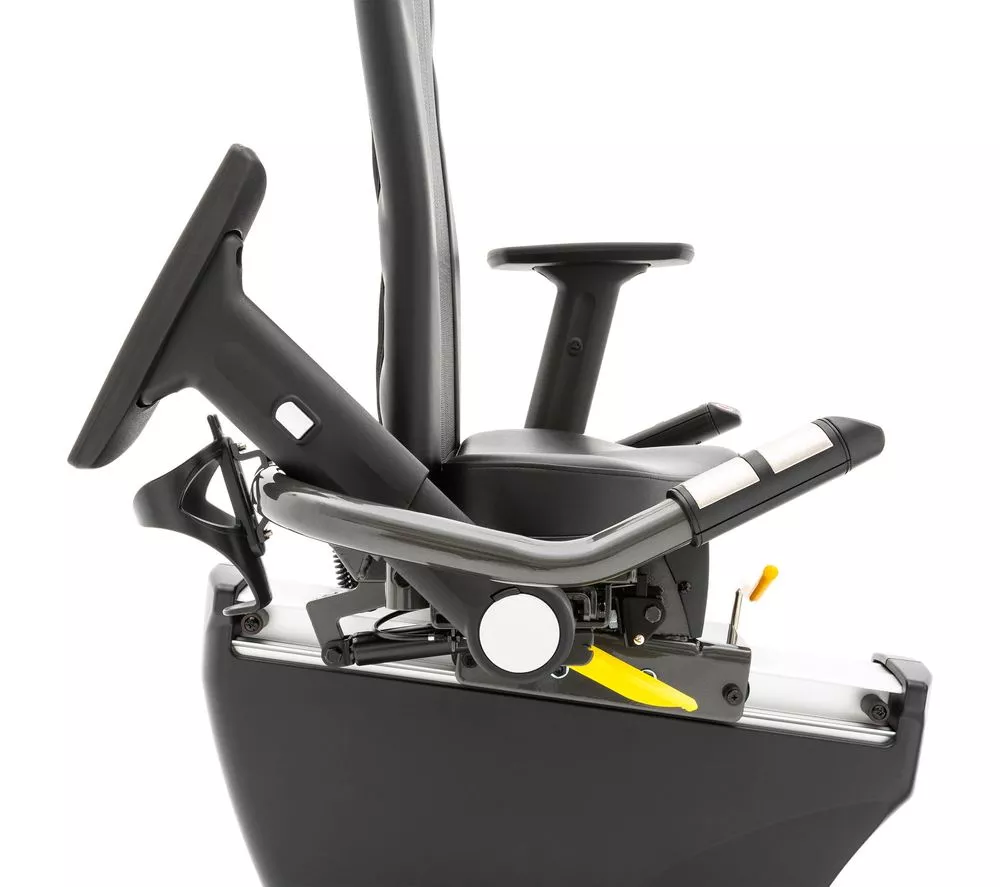 SPIRIT XBR55 ENT Smart Bluetooth Recumbent Exercise Bike - Black