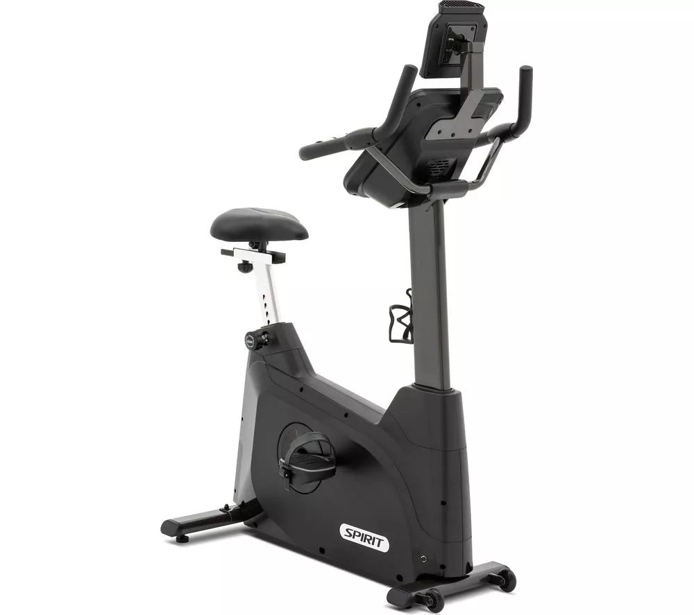 SPIRIT XBU55ENT Smart WiFi Upright Exercise Bike - Black