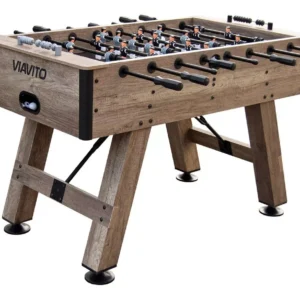 VIAVITO FT500 Football Table - Black & Brown