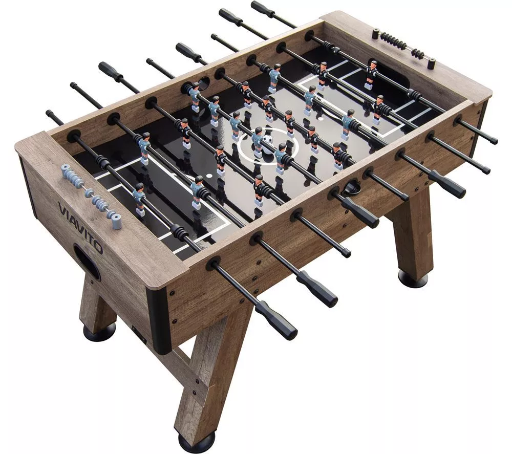 VIAVITO FT500 Football Table - Black & Brown