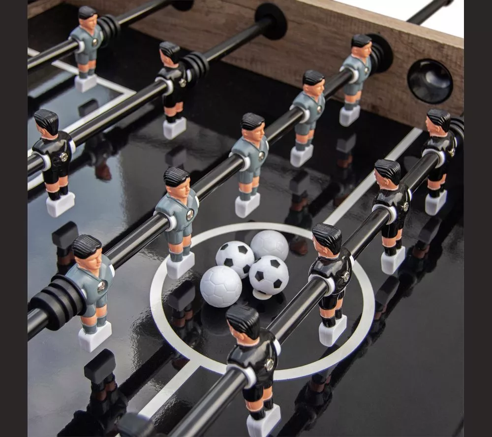 VIAVITO FT500 Football Table - Black & Brown