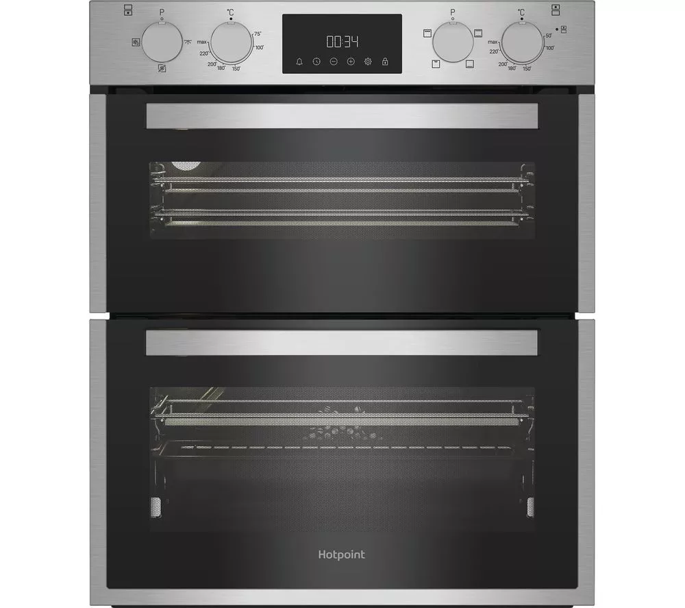 HOTPOINT DUH 12D1 IX Electric Built-under Double Oven - Stainless Steel
