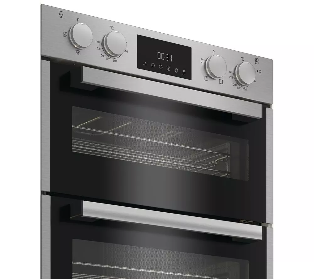 HOTPOINT DUH 12D1 IX Electric Built-under Double Oven - Stainless Steel