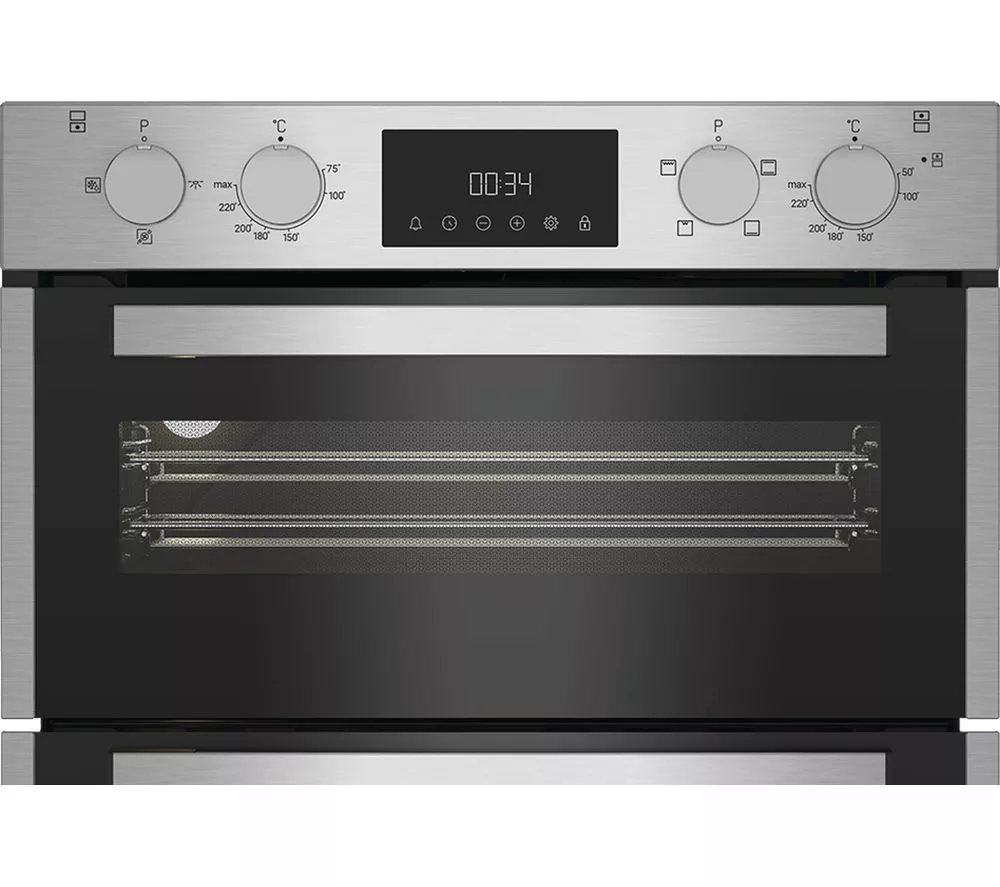 HOTPOINT DUH 12D1 IX Electric Built-under Double Oven - Stainless Steel