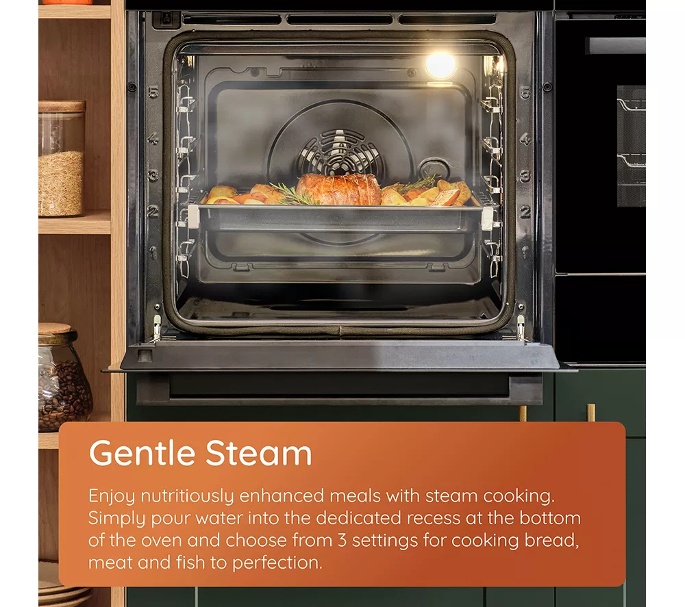 HOTPOINT Class 4 ActiveMultiflow HOIM4S8PM0XUK Electric Pyrolytic Steam Oven - Stainless Steel