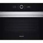 HOTPOINT Class 5 HCC58HMSXA Compact Electric Pyrolytic Oven - Stainless Steel